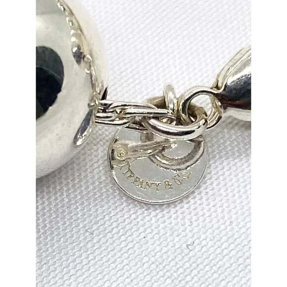 Tiffany & Co Sterling Silver 925 Hardwear 14MM Bead Bracelet - Picture 4 of 6